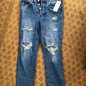 H&M high waist vintage fit jeans
